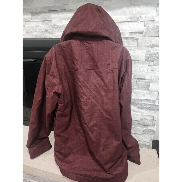 Swiss Tech Men's Coat Peak Technology Small insulated Double Zip + Button Pocket - Picture 4 of 11